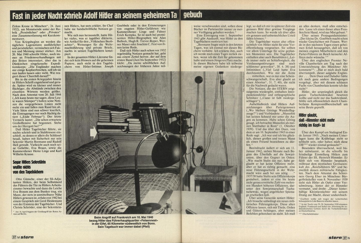 Dokumentation: Die Hitler-Tagebücher im stern 18/1983