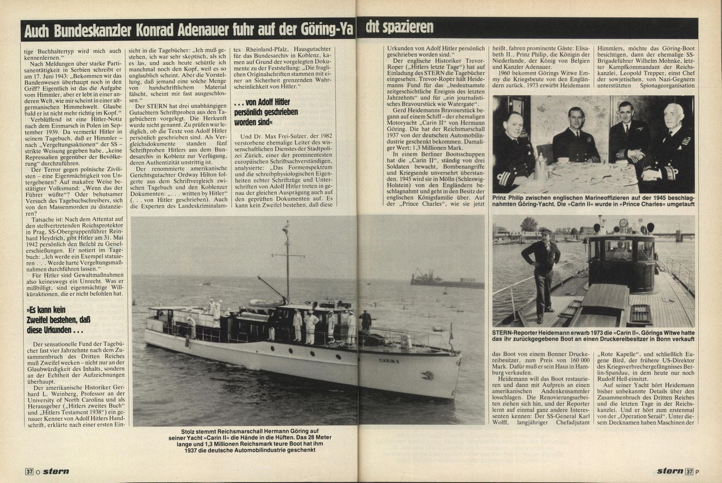 Dokumentation: Die Hitler-Tagebücher im stern 18/1983