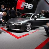 Auf dem Genfer Automobil Salon 2015 war der Audi R8 zu sehen