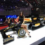 Auch Formel Boliden sind in Genf zu sehen