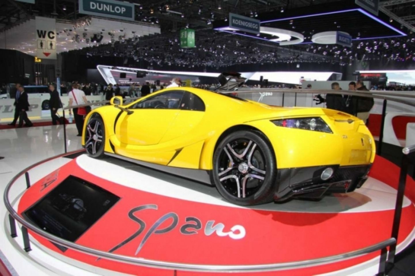Auch exklusive Autobauer sind zu sehen: GTA Spano Genf 2013