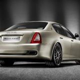 War am Lac Lemans vertreten: Masererati Quattroporte Sondermodell