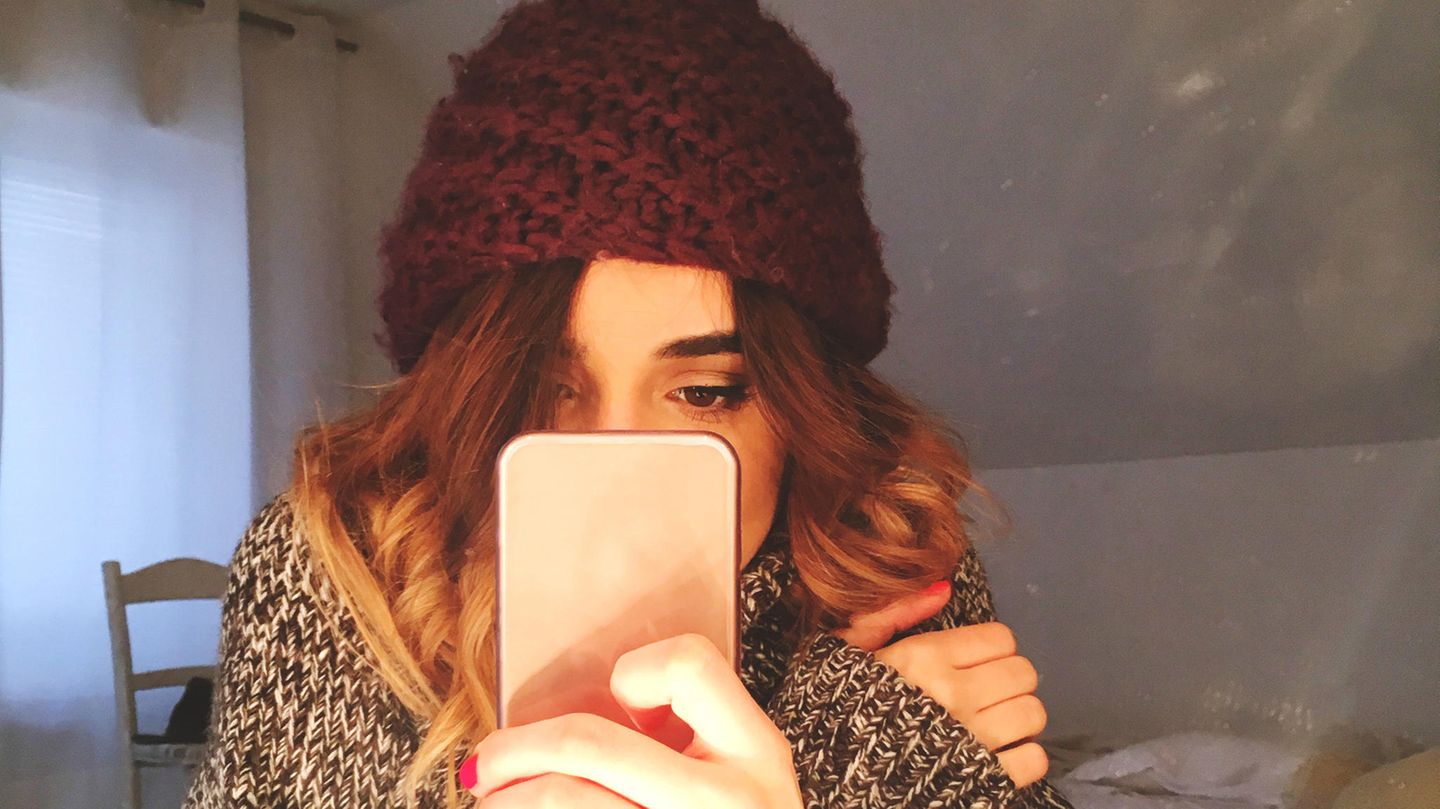 Selfie Studie Jugendliche