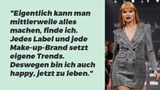 Bonnie Strange auf der Maybelline Show 2019 in Berlin