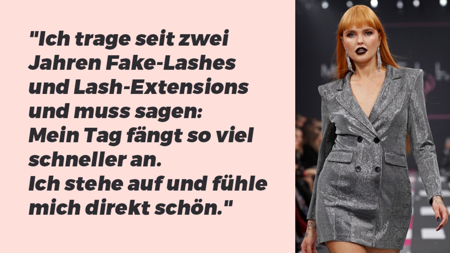 Bonnie Strange auf der Maybelline Show 2019 in Berlin