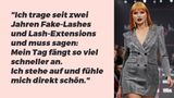 Bonnie Strange auf der Maybelline Show 2019 in Berlin