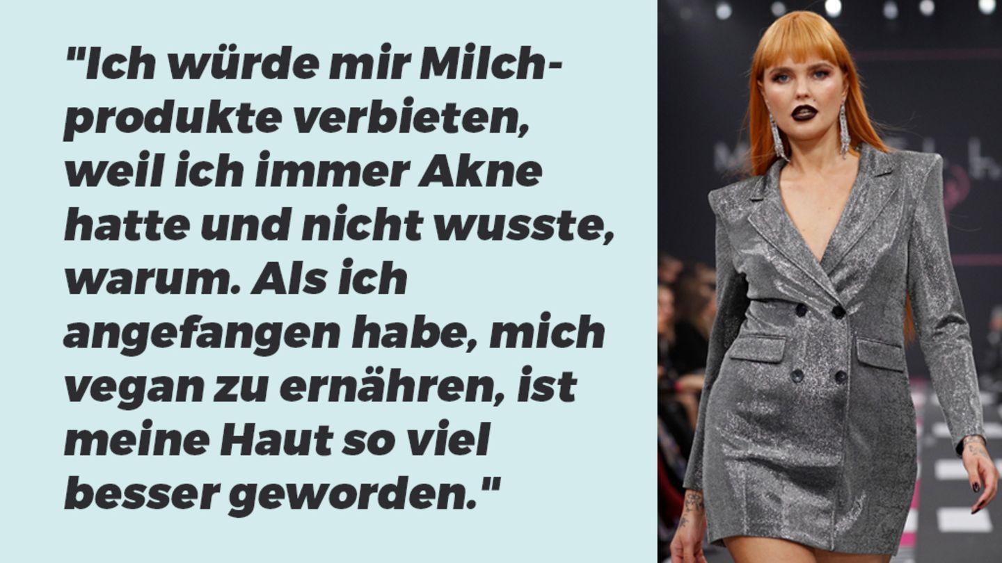 Bonnie Strange auf der Maybelline Show 2019 in Berlin