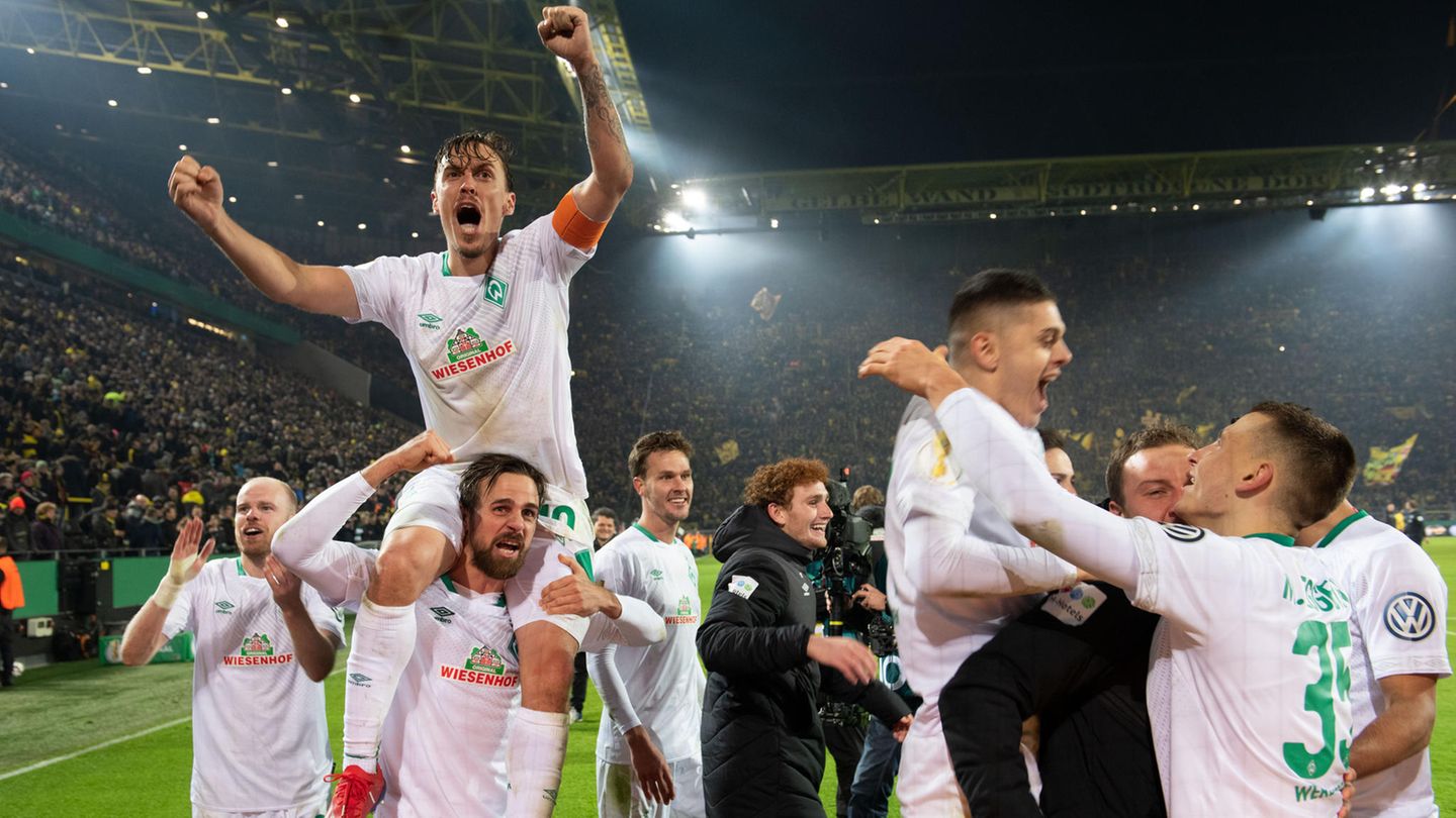 DFB-Pokal-Achtelfinale: Werder Bremen schmeißt BVB raus