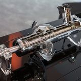 Die Charakteristik des adaptiven Fahrwerks kann in 15 Stufen verändert werden