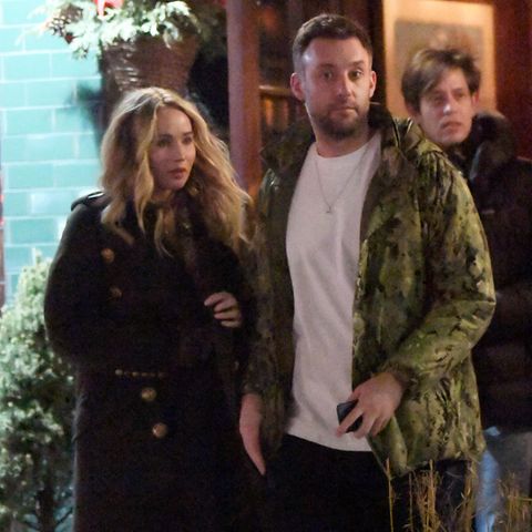 Jennifer Lawrence und Cooke Maroney nach einem gemeinsamen Abendessen in New York