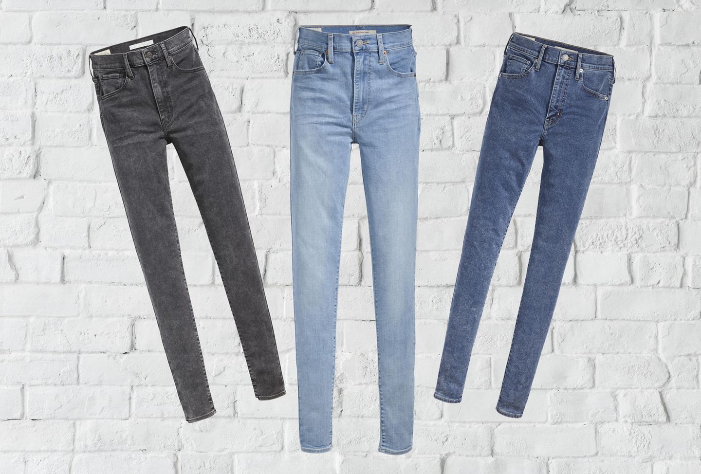 "Levi's Mile High Super Skinny"