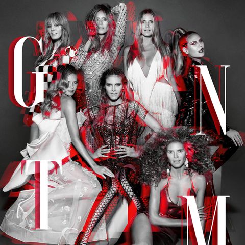 Heidi Klum ist sieben Mal auf dem neuen Plakat von GNTM zu sehen