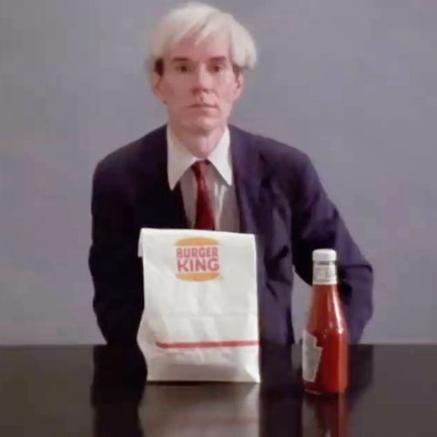 Burger King: Spot mit Andy Warhol wird 37 Jahre nach Dreh veröffentlicht