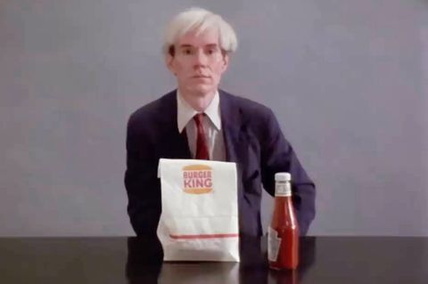 Burger King: Spot mit Andy Warhol wird 37 Jahre nach Dreh veröffentlicht