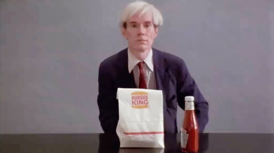 Burger King: Spot mit Andy Warhol wird 37 Jahre nach Dreh veröffentlicht