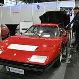 Der Ferrari 365GT4/Berlinetta Boxer ist eines von nur 387 Exemplaren. Er steht für 385.000 Euro zum Verkauf. Das Fahrzeug, Baujahr 1974, hat laut Eigentümer Frank Paul Janssen den ersten 12 Zylinder Mittelmotor von Ferrari.