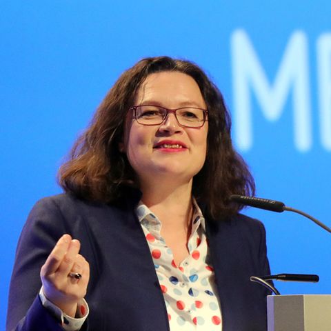 SPD-Chefin Andrea Nahles