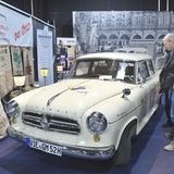 Borgward Isabella  Combi, Baujahr 1959/1960 mit 75 PS, 1,5 Liter. Präsentiert vom Borgward Club Bremerhaven.