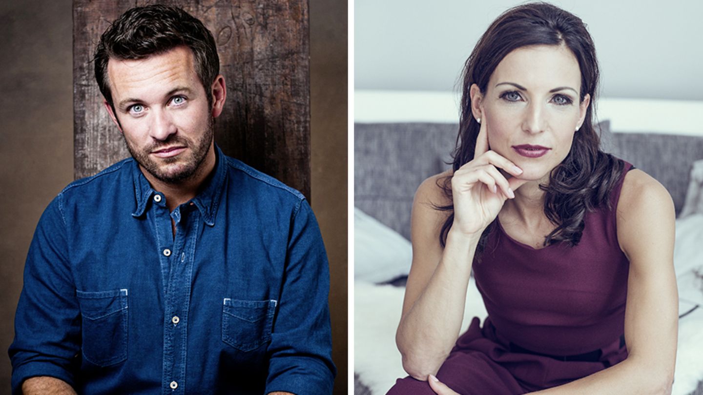 Schauspieler Jan Hartmann und Sportlerin Sabrina Mockenhaupt