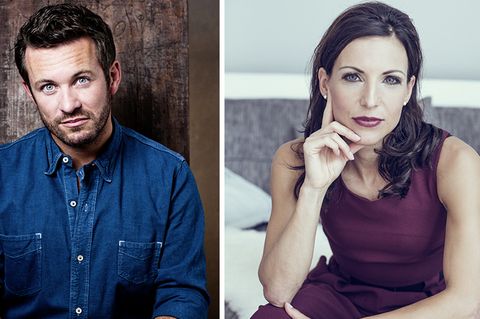Schauspieler Jan Hartmann und Sportlerin Sabrina Mockenhaupt