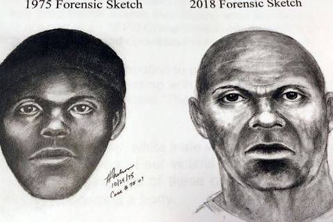 Cold Case: The Doodler auf Phantombildern von 1975 und 2018