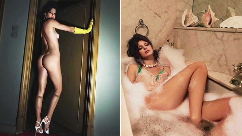 Kendall Jenner lässt für "Vogue" die Hüllen fallen Kendall Jenner lässt für "Vogue" die Hüllen fallen