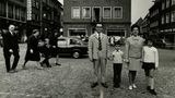 Familie am Samstag in der Bocholter Innenstadt, 1960er Jahre