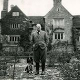 Englischer Lord vor seinem Landsitz, 1962