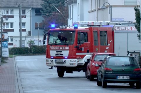 Feuerwehrfahrzeug in Heidelberg