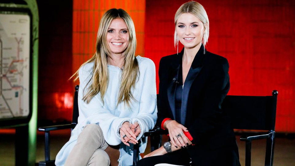 Heidi Klum und Gastjurorin Lena Gercke beim Auftakt der neuen GNTM-Staffel Heidi Klum und Gastjurorin Lena Gercke beim Auftakt der neuen GNTM-Staffel