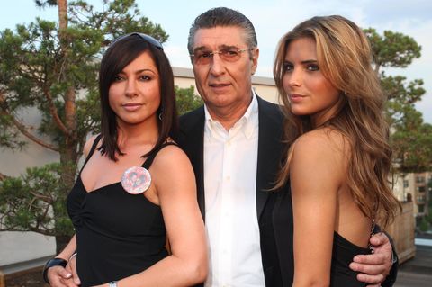 Simone Thomalla und Rudi Assauer mit dessen Ziehtochter Sophia