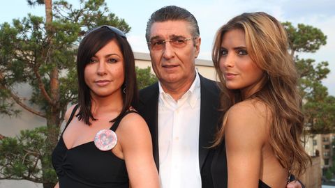 Simone Thomalla und Rudi Assauer mit dessen Ziehtochter Sophia