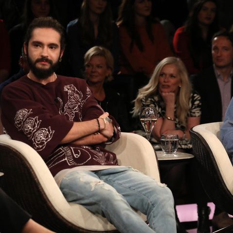 Tom Kaulitz und Bill Kaulitz bei "Markus Lanz"