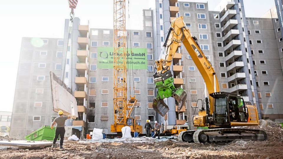In Wolfsburg werden trotz Wohnungsnot Wohnungen abgerissen