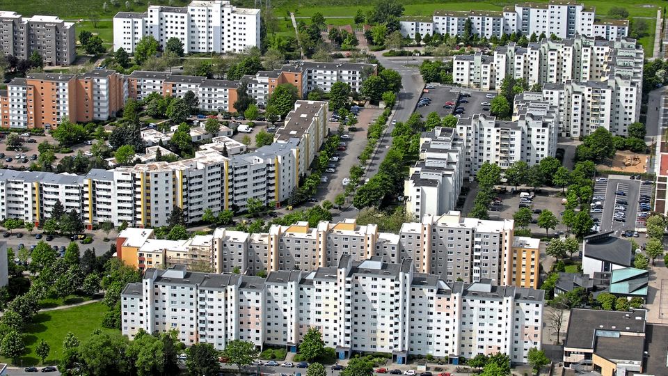 In der Großsiedlung Westhagen aus den 70er Jahren sollten ursprünglich 15.000 Menschen leben