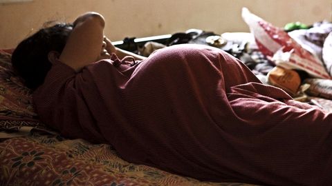 Eine schwangere Frau in einer Unterkunft für Leihmütter. Auch in Kambodscha ein blühendes Geschäft. 