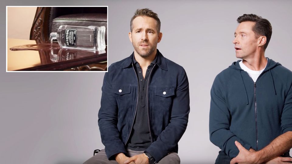 Hollywood-Stars Ryan Reynolds und Hugh Jackman liefern sich witziges Werbe-Battle