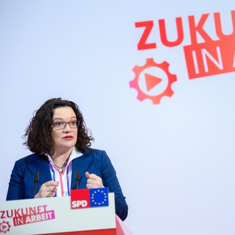 SPD-Chefin Andrea Nahles