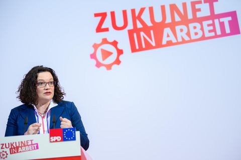 SPD-Chefin Andrea Nahles