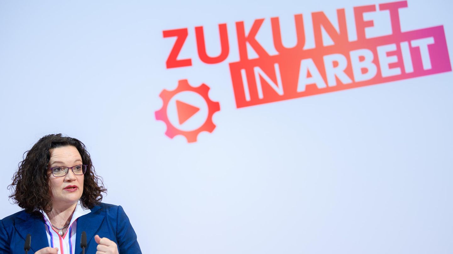SPD-Chefin Andrea Nahles