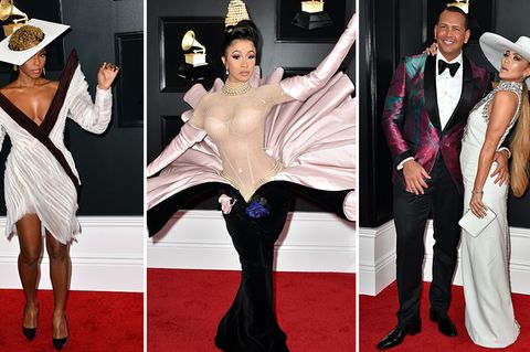 Grammy-Verleihung 2019: roter Teppich