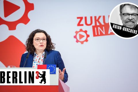 Andrea Nahles und die SPD haben ein Konzept, wie sie Hartz IV ändern wollen