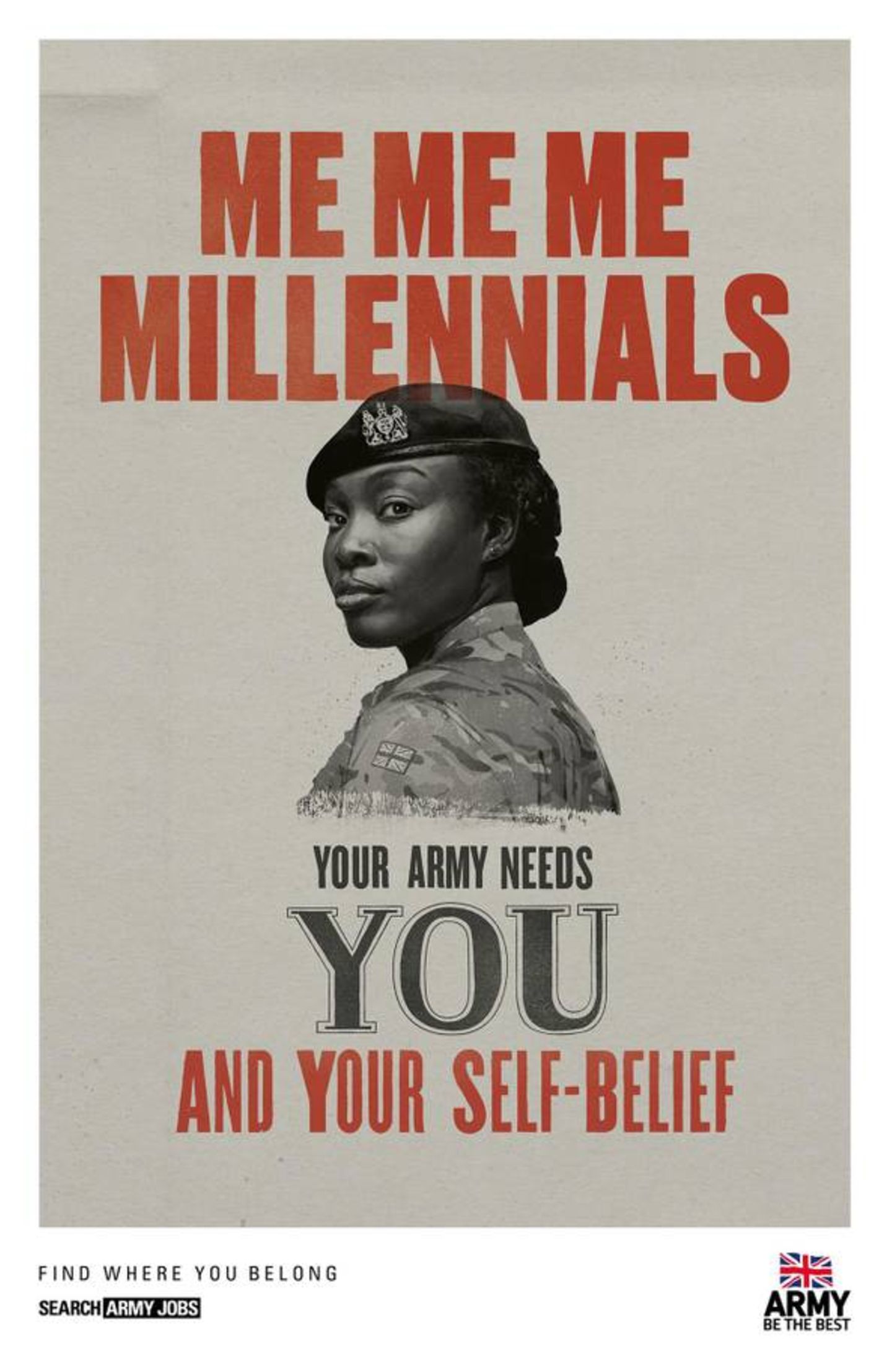 "Ich-Ich-Ich-Millenial - Eure Armee braucht euch und euer Selbstvertrauen"