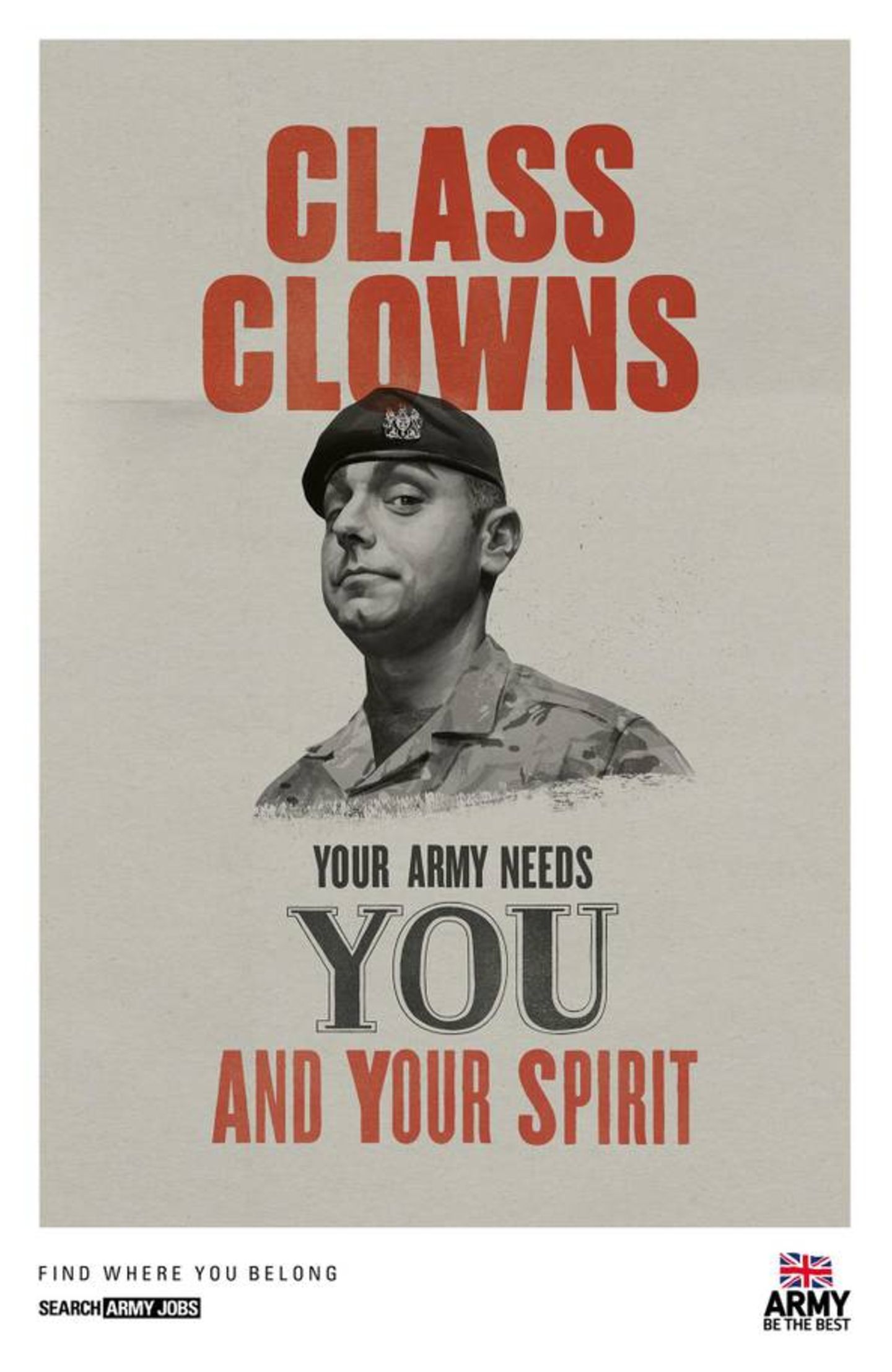 "Klassen-Clowns - Eure Armee braucht euch und euren Geist"