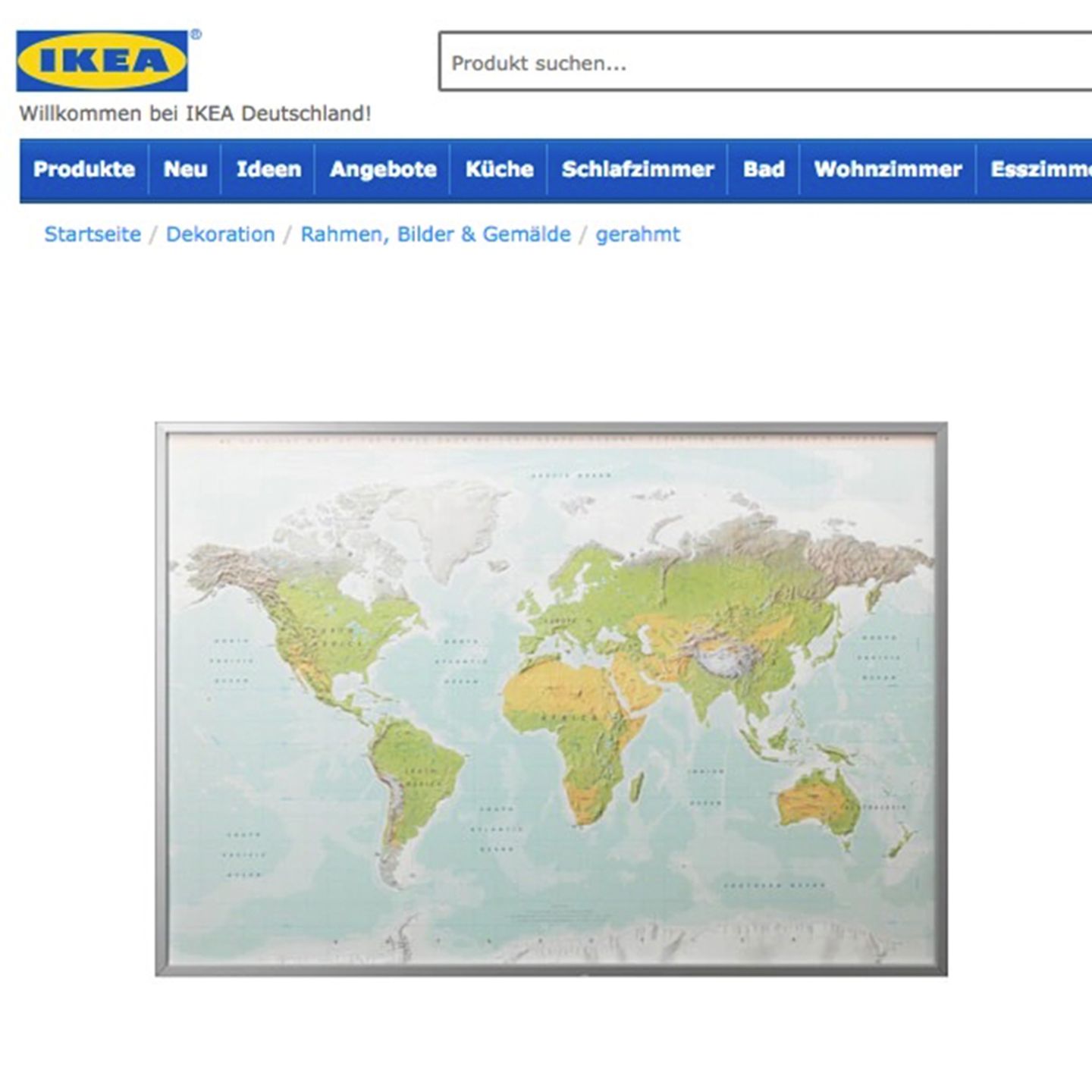 Bjorksta Ikea Vergisst Neuseeland Auf Karte Stern De