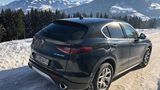 Auch das Heck des Stelvio ist ansehnlich