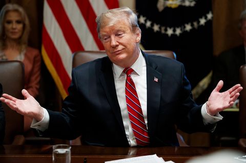 "Ich denke nicht, dass es einen weiteren Shutdown geben wird", sagte Donald Trump