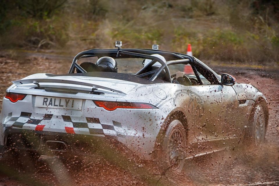 Jaguar F-Type Rallye Car