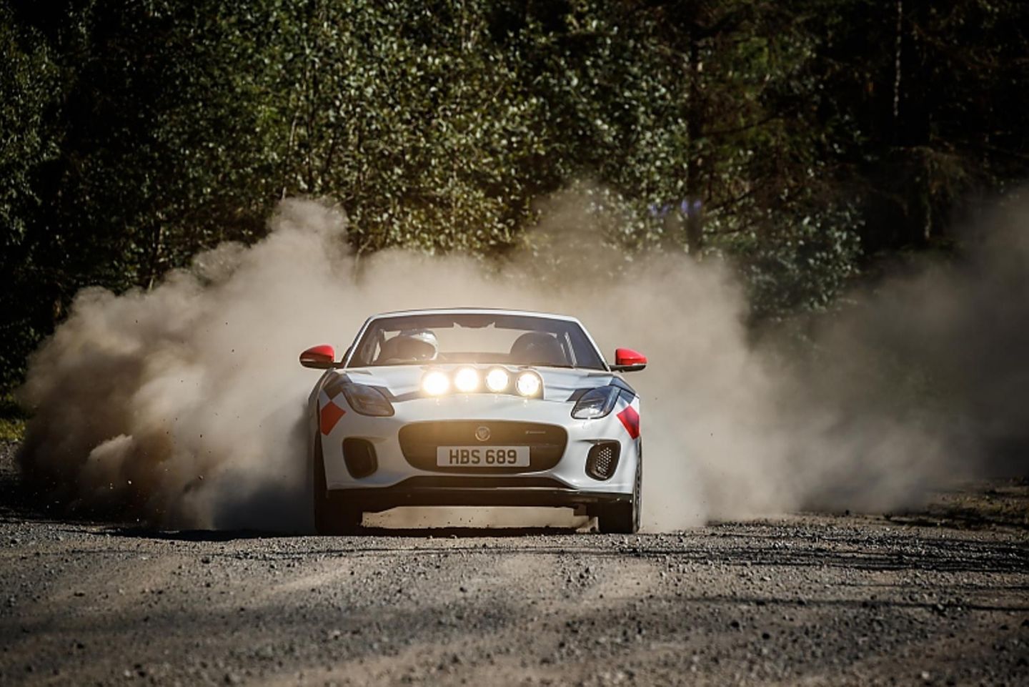 Jaguar F-Type Rallye Car