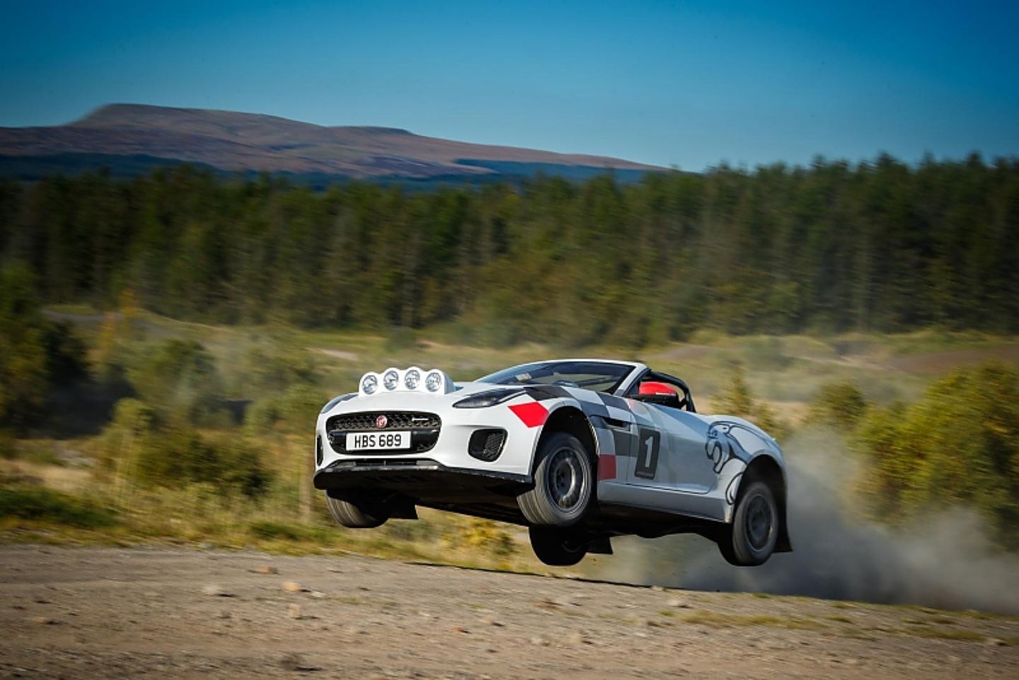 Jaguar F-Type Rallye Car